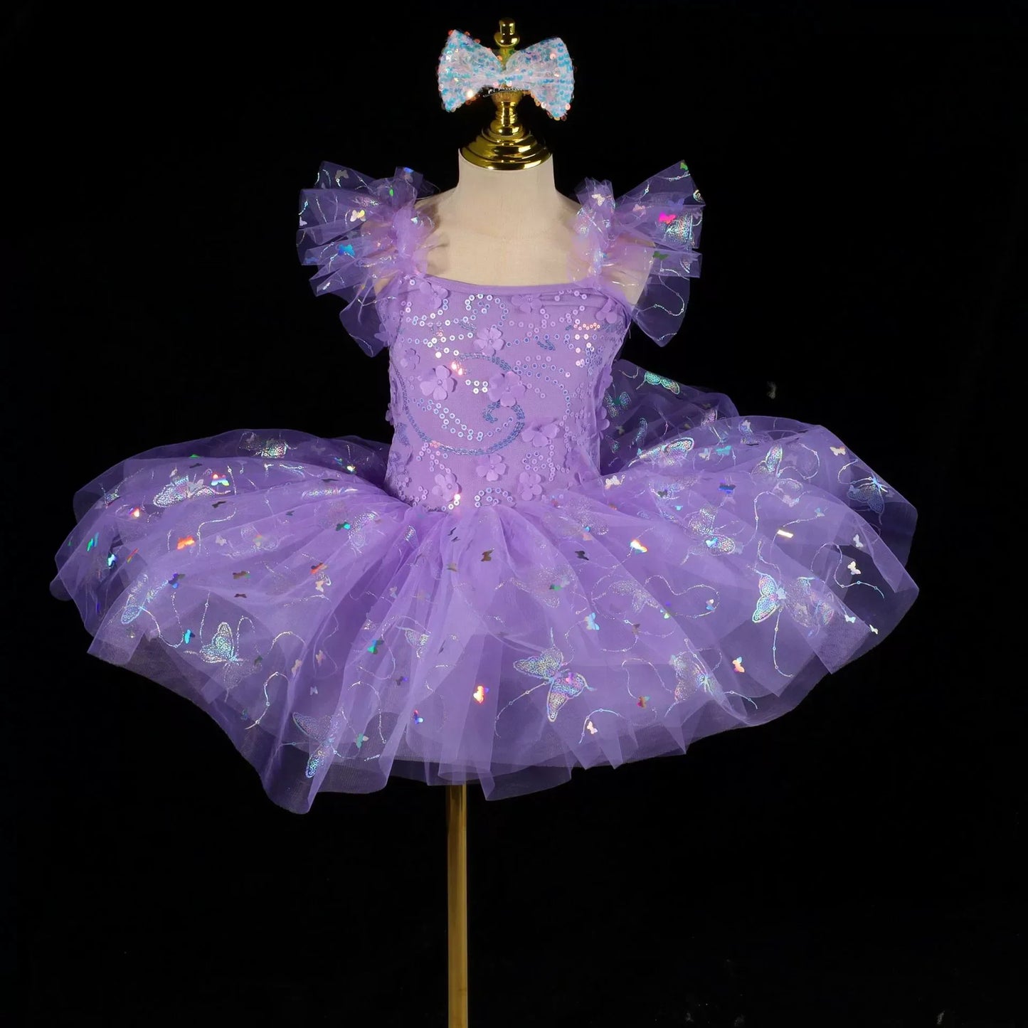 Fashion Performance Princess Dress Girls Clothes Summer Baby Ballet Leotard Vestidos Tutu Children's Ballet Skirt Dance Costume