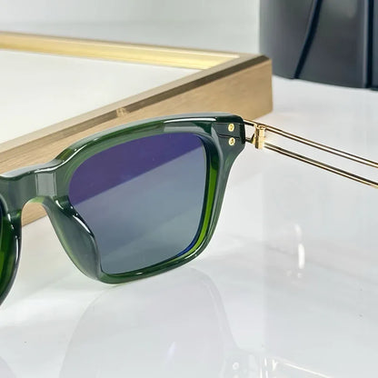 Luxury Crafted Designer Sunglasses Square for Men Women Top High Quality Classic Aesthetics Germany Brand Trendy UV400 with Case