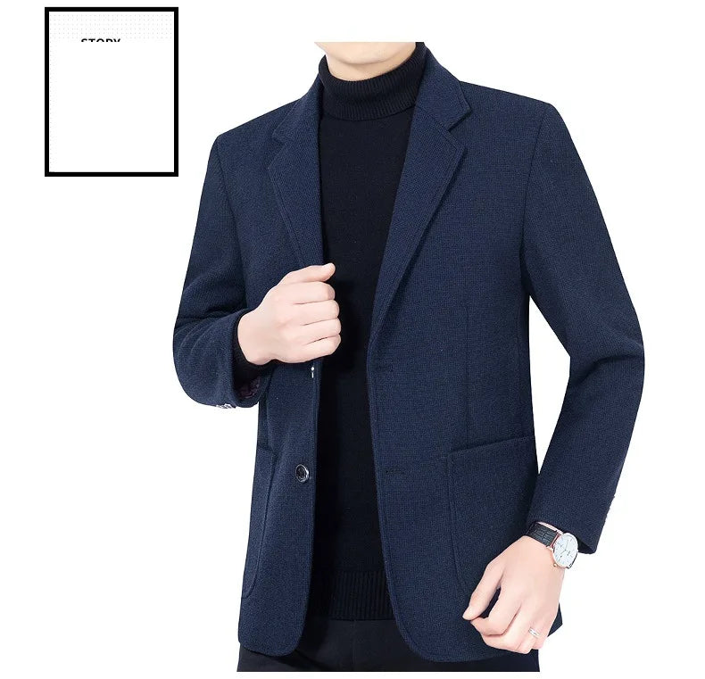 High Quality Blazers Men Korean Version Fashion Trend Wedding Suit Casual Business Man Gentleman Suits Male Jacket Blazer Coat