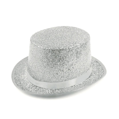 Magic Performance Hats British Style Fedora Glitter Jazz Caps Panama Evening Party Headwear for Women Men Gentleman Dancing Hat