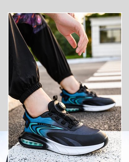 Fashion Men's Work Sneakers Mesh Breathable Safety Shoes Men Steel Toe Work Shoes Industrial Anti-smashing Safety Work Boots Man