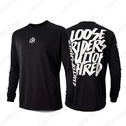 2023 Loose Rider Mens Long Sleeve Jersey BMX Enduro Downhill Jerseys MTB Mountain Bike Shirts Off Road DH Motorcycle Jersey