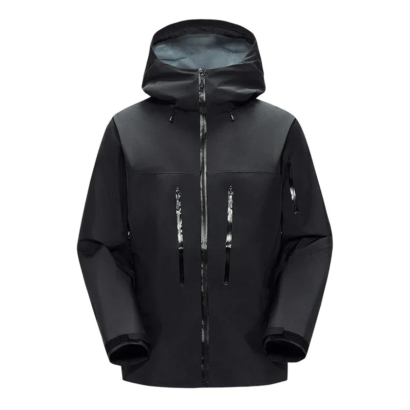 2026 Same as bird home Outdoor Sports Camping Mountaineering Fashion Men's Windproof British Wind Hooded Simple Storm Jacket