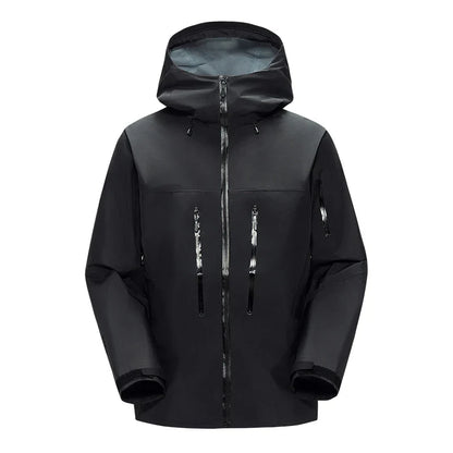 2026 Same as bird home Outdoor Sports Camping Mountaineering Fashion Men's Windproof British Wind Hooded Simple Storm Jacket