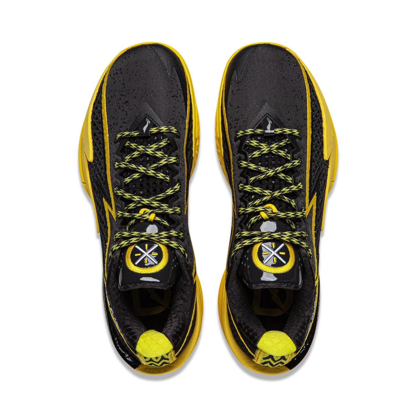 Men's WADE FLASH 2 On Court Basketball Shoes BOOM Cushioning Breathable LiNing Stable Sneaker ABPV013