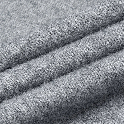 Original Quality Men's Polo Shirt Exquisite Simple Long Sleeve Knitted Lapel Sweater Autumn Winter Business Casual Menswear Top