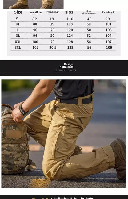 Hunting Pants For Men P40 Gen1 New Spring Autumn Tactical Outdoor Tear-Resistant Climbing Training High Street Work Trousers