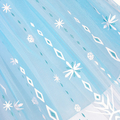 Elsa Kid Princess Halloween Cosplay Dress Fancy Costume Girl Snow Queen Princess Vestidos Party Children Clothes
