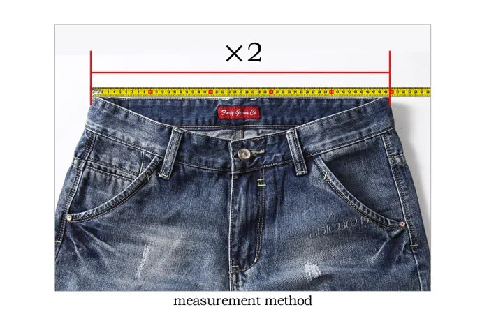 Men Plus Size Jeans 38 40 Slim Skinny Stretch Straight Classic Version of Simple Black Denim Pants Male Brand Clothing