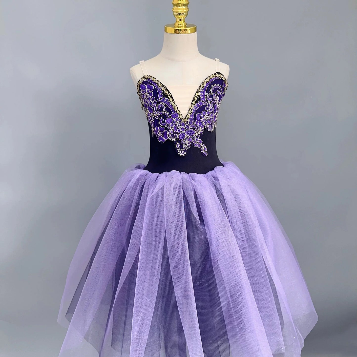 Kids Sequin Ballet Dress Performance Clothes Silver Girls Modern Dance Skirts Children Ballet Tutu Party Princess Dress Costumes