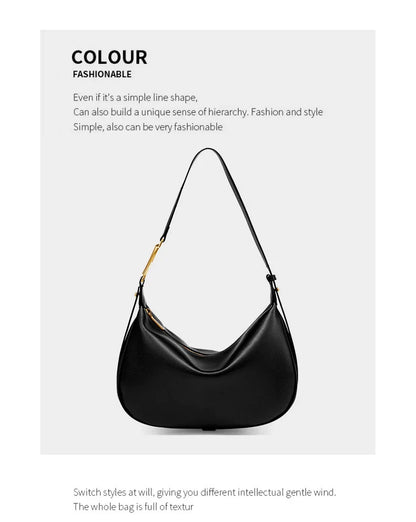 100% Genuine Leather Women's Tote Bag Luxury Brand Designer Women Shoulder Crossbody Bag High Quality Cowhide Female Handbags