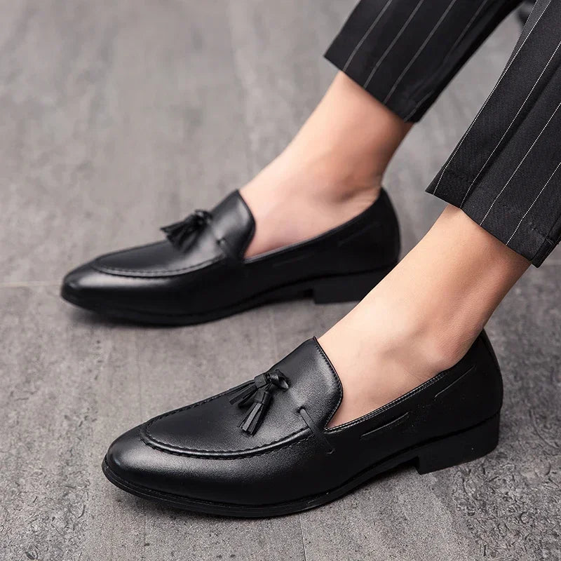 Men's Tassel Loafers Dress Shoes Business Leisure Driving Shoes Summer Outdoor Classic Fashion Famous Brand Luxury