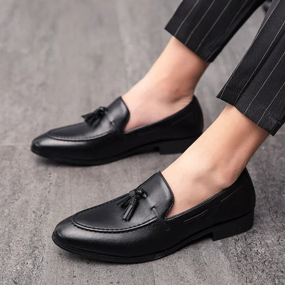 Men's Tassel Loafers Dress Shoes Business Leisure Driving Shoes Summer Outdoor Classic Fashion Famous Brand Luxury