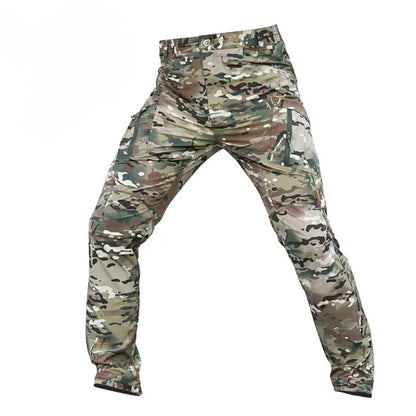 IX9 Tactical Pants Men Classic Hiking Trousers Outdoor Hunting Camouflage Men Cargo Pants for Men Hunting Style Casual Pants