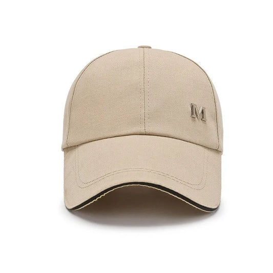 Men Women Baseball Cap Summer Cotton Hat Snapback Hip-Hop Cap Adult Sport Sun Hat Casual Long Brim Sunscreen Golf Cap
