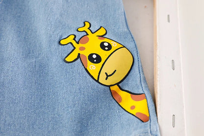 New Summer Baby Girls Clothes Suit Children Boys Fashion Cartoon T-Shirt Shorts 2Pcs/Sets Toddler Casual Costume Kids Tracksuits
