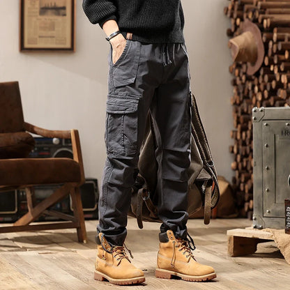 New Men Fashion Military Cargo Army Pants Slim Regualr Straight Fit Cotton Multi Color Camouflage Green Yellow Trousers BL7606