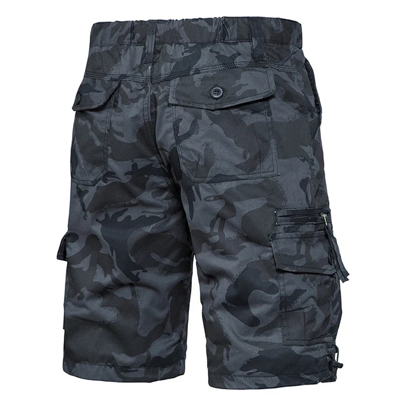 Summer Shorts Men's Casual Knee Pants Sports Outdoor Cargo Pants Camouflage Shorts Man Clothes Homme Work Pants