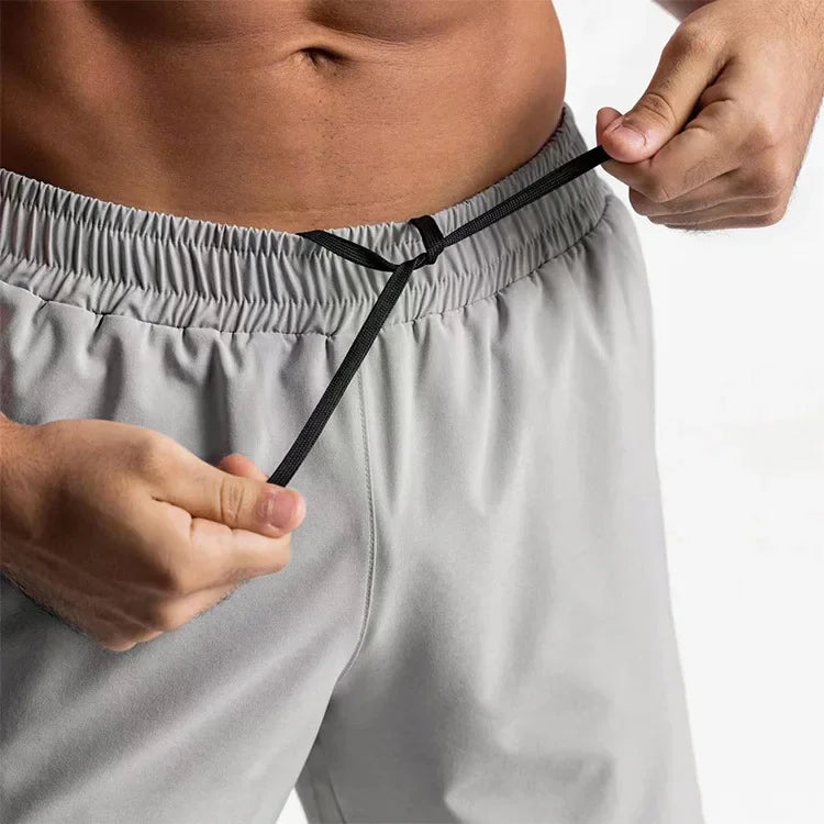 Men's Quick-Drying Shorts Summer Gym Workout Running Basketball Sports Breathable Slim Fit Casual Training Streetwear Fashion‌