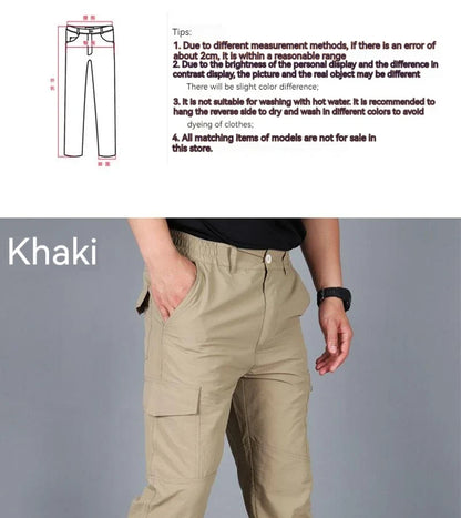 Asian Size Summer Cargo Pants Men Pants Streetwear Jogger Trekking Hiking Mountain Work Tourism Trousers