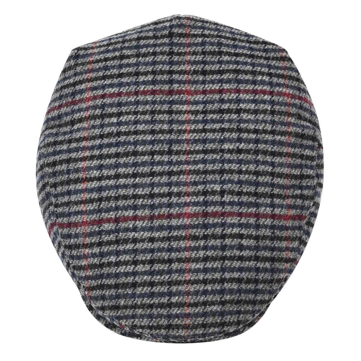 Men's Herringbone Flat Ivy Newsboy Hat Wool Blend Gatsby Cabbie Cap