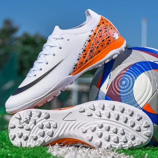 New Men Professional Unisex Soccer Shoes Sport Ultra-light Football Boots Cleats Grass Non-slip Training Match FG/TF