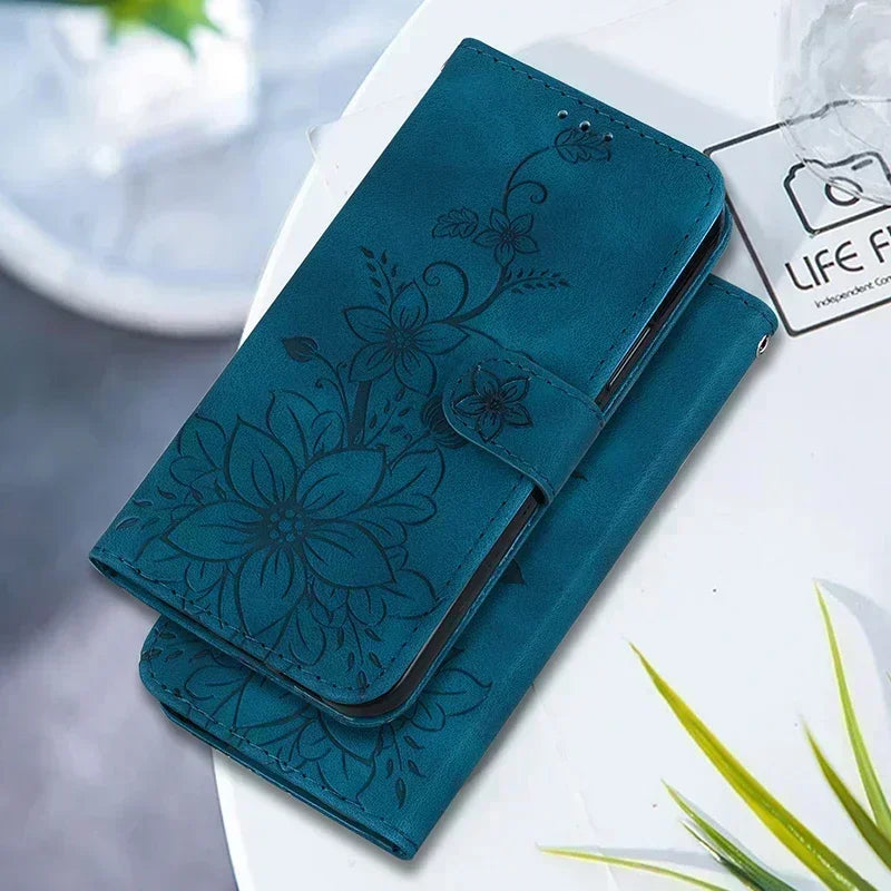 Leather Phone Case For iphone 15 14 13 12 11 Pro Max XS XR 7 6 6 6s Plus SE SE3 se4 2024 Wallet Lanyard Cover