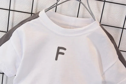 Summer Baby Boys Clothes Suits Fashion Children Letter T-shirts+Shorts 2Pcs/Sets Kids Clothing Casual Outfits Infant Tracksuit