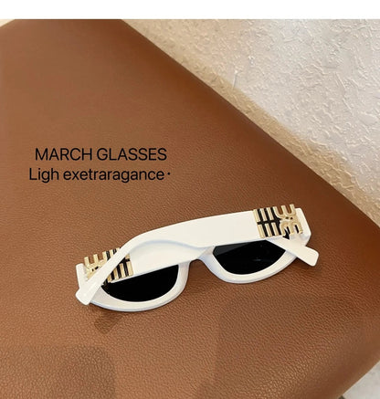2024 New Fashion Oval Sunglasses Women Men Trendy Cool Sun Glasses Ladies Street Shot Retro Premium Eyewears Gafas De Sol UV400