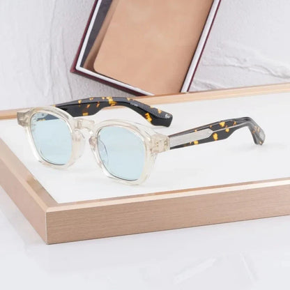 Ins Handmade Sunglasses 10th Anniversary Limited Edition Acetate Brand Classical Design Men Women Prescription Glasses with Case