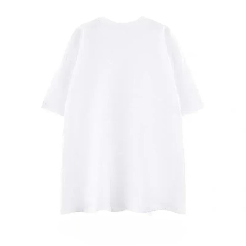 Washed Vintage Rapper Kanye West Graduation Bear Graphic T Shirt Men Pure Cotton T-shirt Men's Hip Hop Fashion Oversized Tshirt