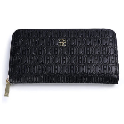 Fashion Classic Women's Portable Wallet Solid Color Design Multi-Letter Embossed Women's Coin Purse Minimalist