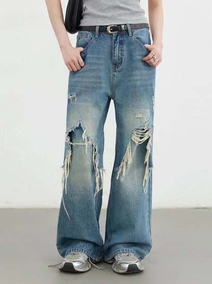 Women Jeans Fashion Casual Loose High Waisted Wide Leg Denim Pants Streetwear Female Trousers Spring Autumn New 2026