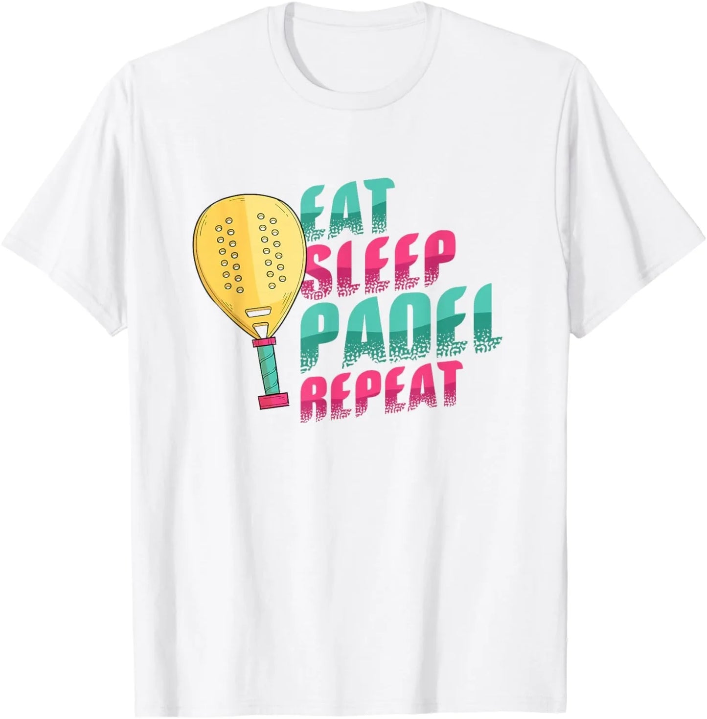 Badge of Sport Tennis Padel Logo Graphic T-Shirt Unisex Summer Streetwear Tops Customizable Couple Camiseta Hombre