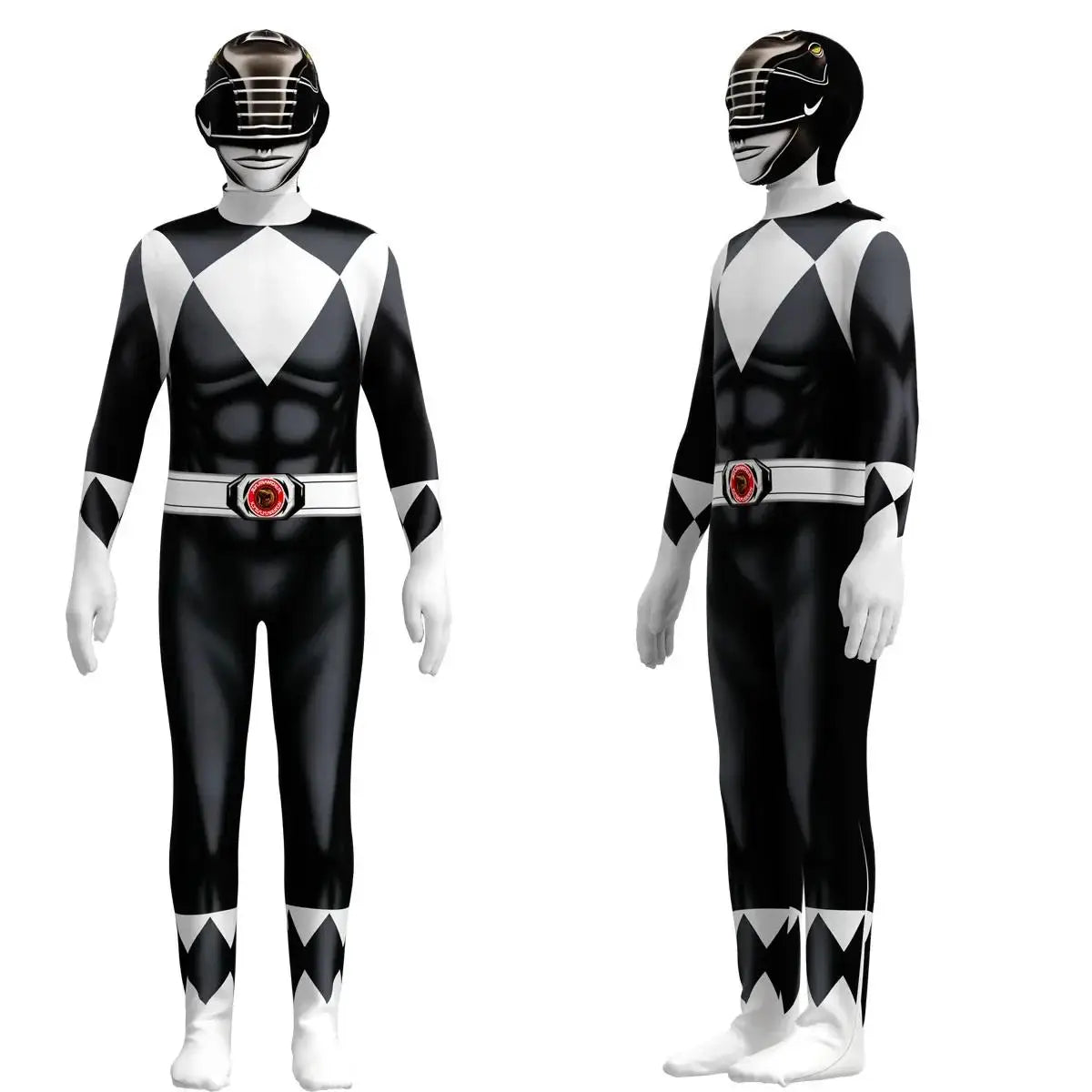 Power Samurai Sentai Shinkenger Rangers Costume Superhero Cosplay Halloween Birthday Party Jumpsuit Zentai Suit