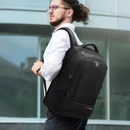 Travel Multifunction Backpack Fashion Zipper Open Bag Men's Backpack Laptop High Quality Male Women Business Classic Bags