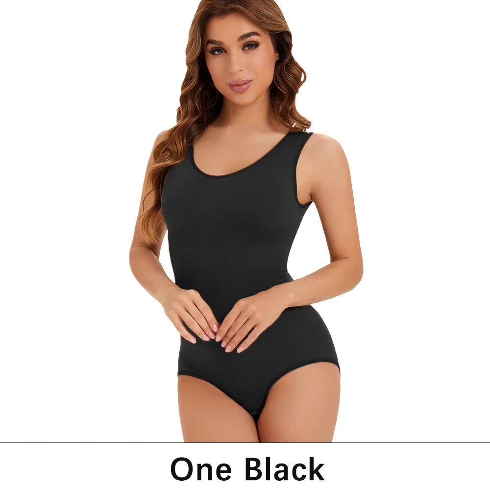 Women Slimming Bodysuit Black Brown Color Shapewear Corset Reducing Body Shaper Underwear Tummy Control Panties Briefs