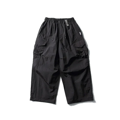 Ultra Loose Lightweight Outdoor Functional Pants Men Women Waterproof Quick Dry Techwear Wide Leg Cargo Pant Track Trouser