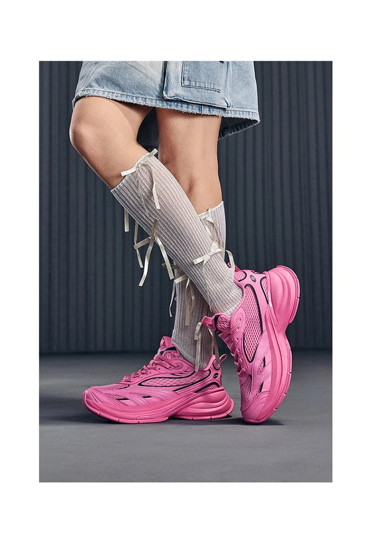 Basque 3 Sneakers Women Lightweight Wear-Resistant Trendy Durability Thick Sole Casual Sports Female Shoes 874218320006