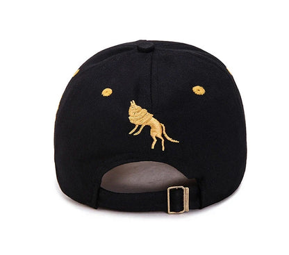 2026 New Totem Flame Baseball Cap Men's Women's European and American Net Red Cap Spring and Summer Sun Shading Embroidered Hat