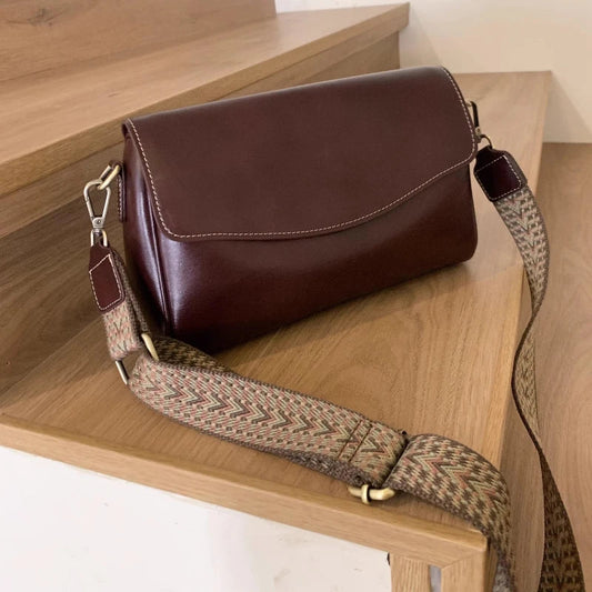Women's Genuine Leather Shoulder & Crossbody Bag Minimalist Design for Office, Dinner & Weekend Outings Durable Everyday Handbag