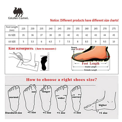 GOLDEN CAMEL Running Shoes for Men Women Sneakers Soft Sole Sports Shoes Lightweight Shock Absorb Breathable Casual Thick Soled