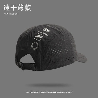 Summer 5 Panel Baseball Caps  For Men And Women Outdoor Camping Cap  Sun Protection Quick-Drying Running Hat Breathable Golf Hat