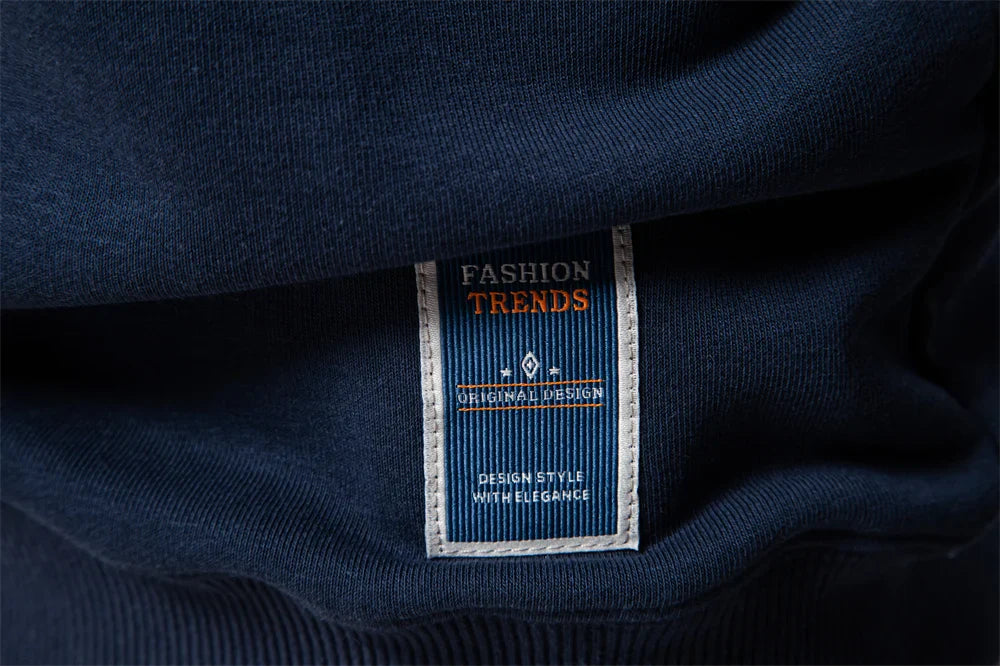 Cotton-blend Mens Crew Neck Solid Color Sweatshirts Pullover Casual Sport Sweatshirt for Men