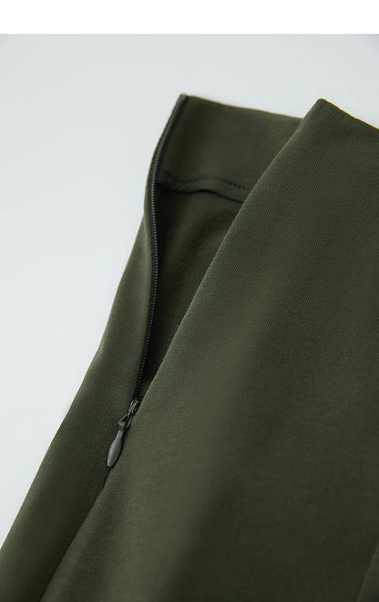 Minimalist Autumn Skirts For Women 2025 Fashion Large Round Knitted Cotton Skirts Commuting Vacation Loose Skirts 12523150