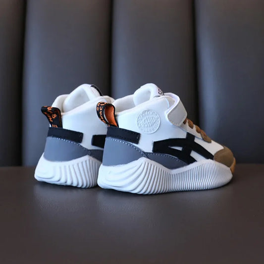 Kids Sneakers Sport Running Casual Breathable Shoes Spring Autumn Baby Boys Soft Non-Slip Children Sport Shoes Basketball Shoes