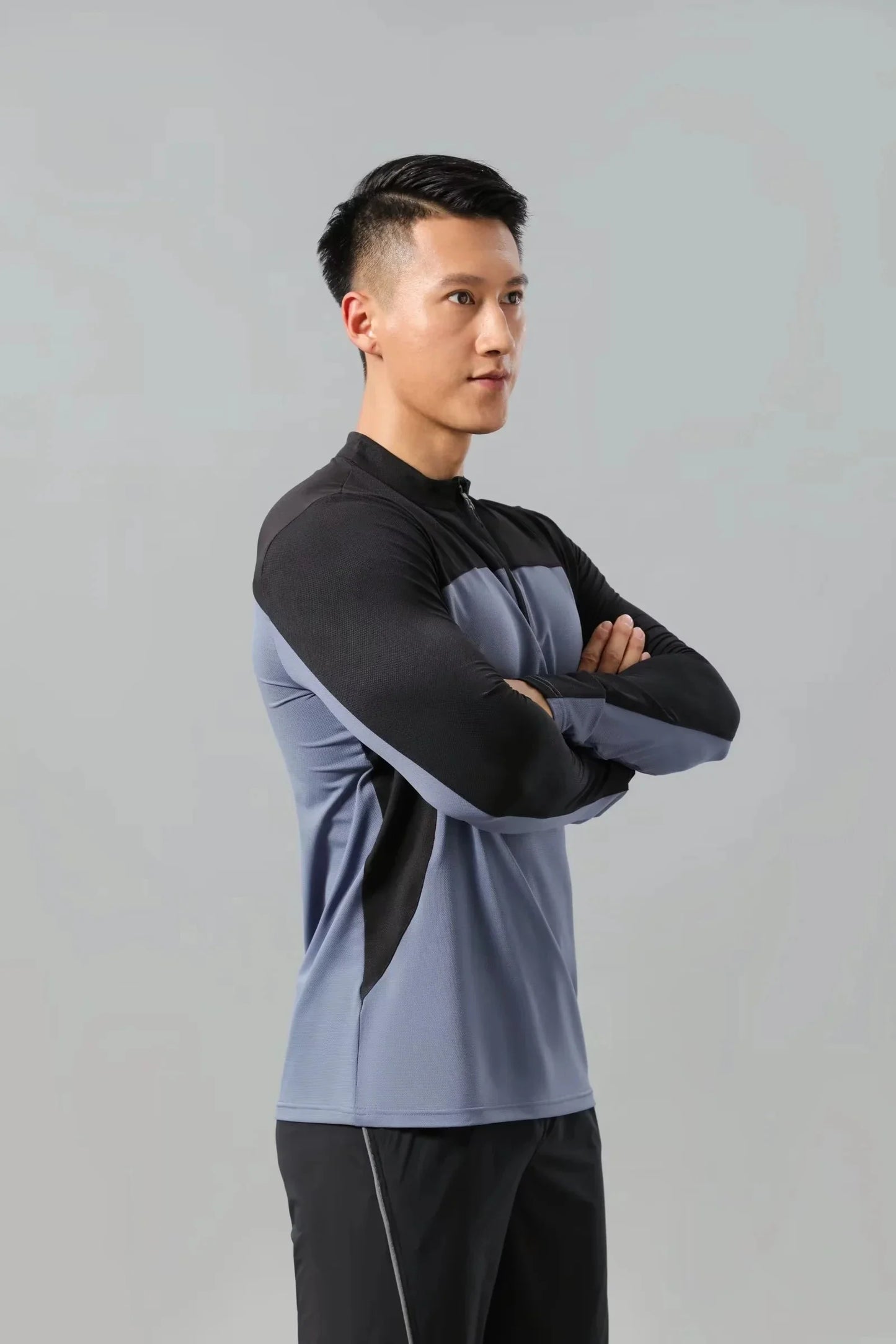Men Athletics Top Running Shirts Long Sleeve Mens Basketball Sports Gym Fitness Guys T Shirt Clothing Quick Drying Breathable