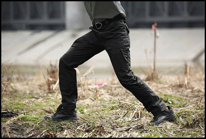 2026 City Tactical Cargo Pants Men Hiking   Hunting Pants Cotton Multi-pocket Stretch Flexible Man Casual Trousers