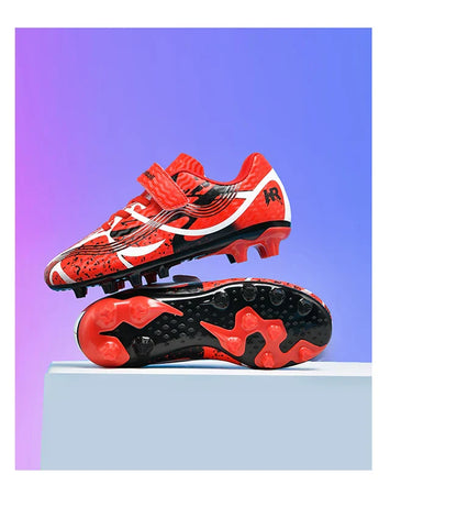 New Men Kids Professional Soccer Shoes Grass Boys Ultralight Football Boots Match Training Shoes Cleats Non-Slip Drop Shipping