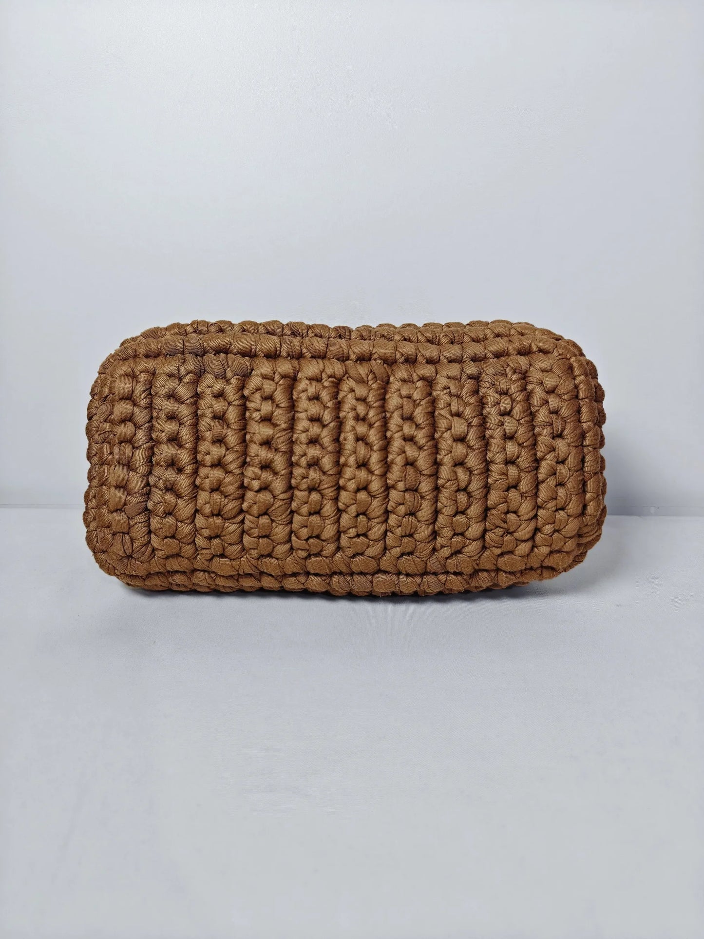 Yingzi Small Crochet Cluth Bag with Handle Handmade Evening Bag Makeup Bag